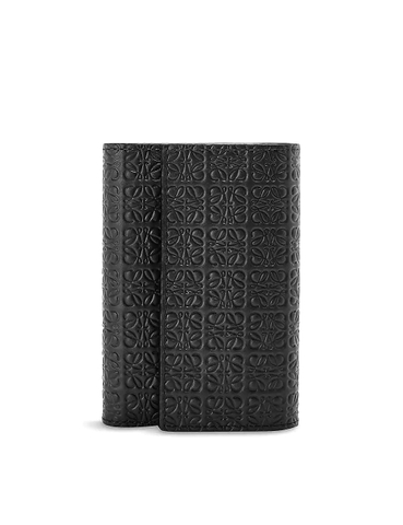 VÍ LOEWE Repeat logo-embossed leather wallet
