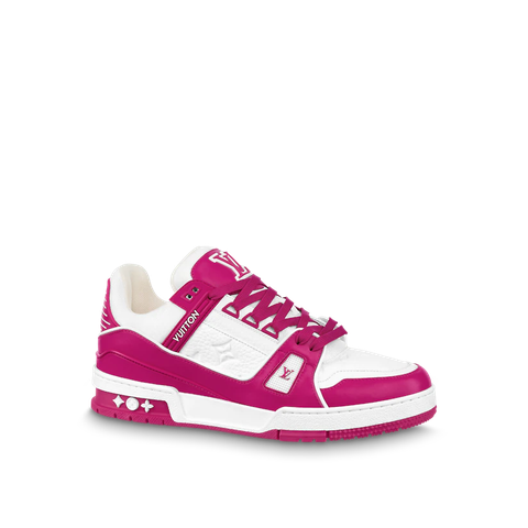 GIÀY LOUIS VUITTON LV TRAINER SNEAKER FUCHSIA