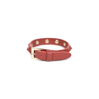 VALENTINO Red Rockstud Bracelet
