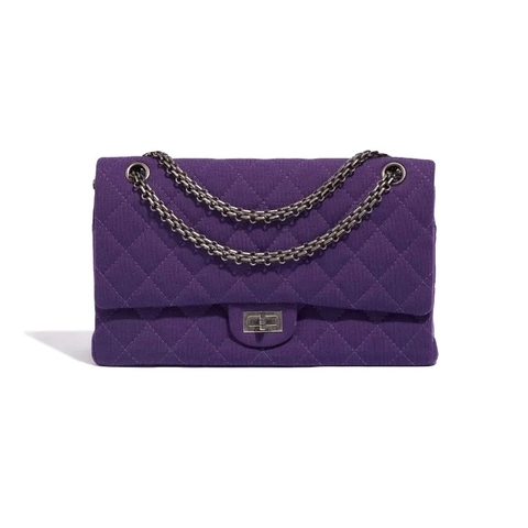 TÚI Chanel 2.55 Reissue 226 Cotton Purple