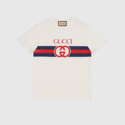 ÁO GUCCI GG T SHIRT MÀU TRẮNG UNISEX