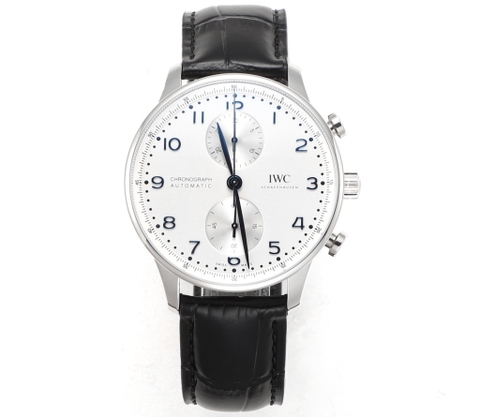 ĐỒNG HỒ IWC Portugieser Chronograph White Dial Dây Da