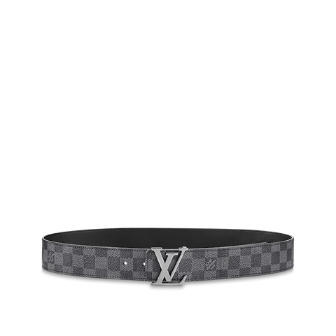 DÂY LƯNG LOUIS VUITTON LV OPTIC 40MM REVERSIBLE GRAPHITE 2023