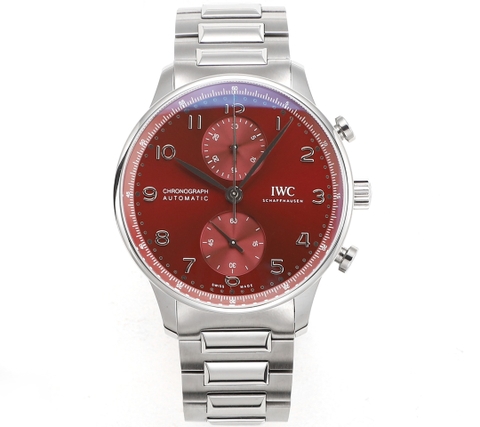 ĐỒNG HỒ IWC Portugieser Chronograph Burgundy Dial