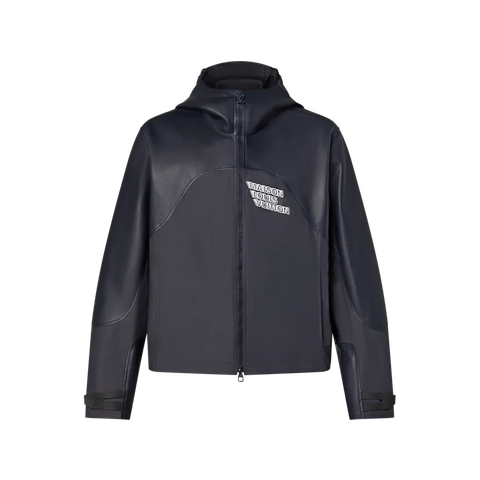 ÁO LOUIS VUITTON MIXED LEATHER BLOUSON