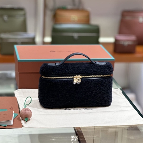 TÚI Loro Piana Women Extra bằng lông cừu CashFur 19