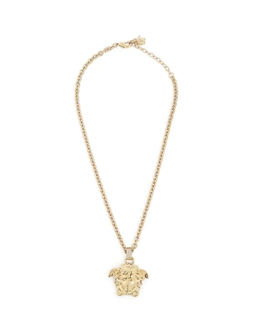 DÂY Versace Medusa brass pendant necklace