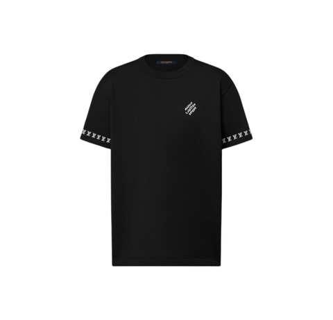 ÁO LOUIS VUITTON T SHIRT MÀU ĐEN UNISEX