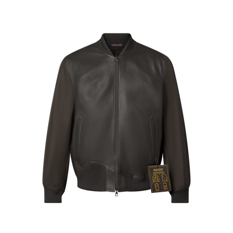 ÁO LOUIS VUITTON REVERSIBLE LEATHER NYLON BLOUSON