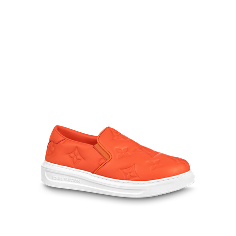 GIÀY LOUIS VUITTON BEVERLY HILLS SLIP ON ORANGE