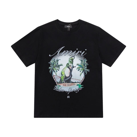 ÁO AMIRI T SHIRT MÀU ĐEN UNISEX