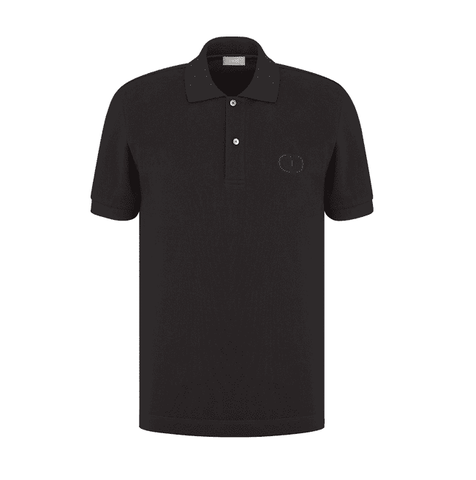 ÁO DIOR POLO SHIRT MÀU ĐEN UNISEX
