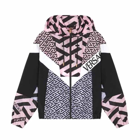 ÁO Versace La Greca Windbreaker