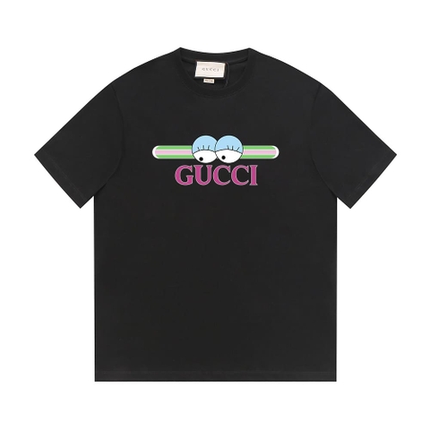 ÁO GUCCI T SHIRT MÀU ĐEN UNISEX
