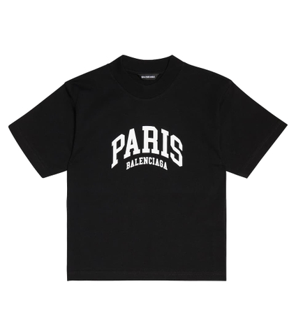 ÁO BALENCIAGA KIDS Logo cotton T-shirt 9 -16 years