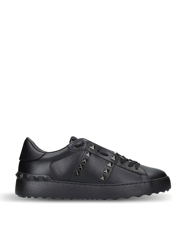 GIÀY VALENTINO GARAVANI Rockstud leather low-top trainers