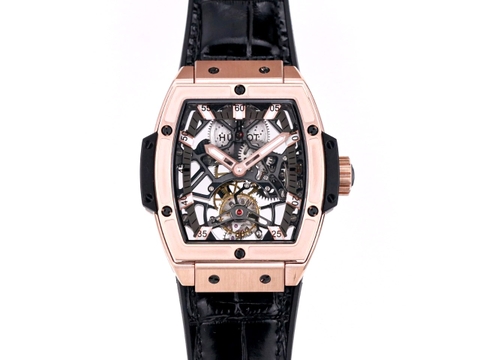 ĐỒNG HỒ HUBLOT MASTERPIECE Series Tonneau Tourbillon Gold