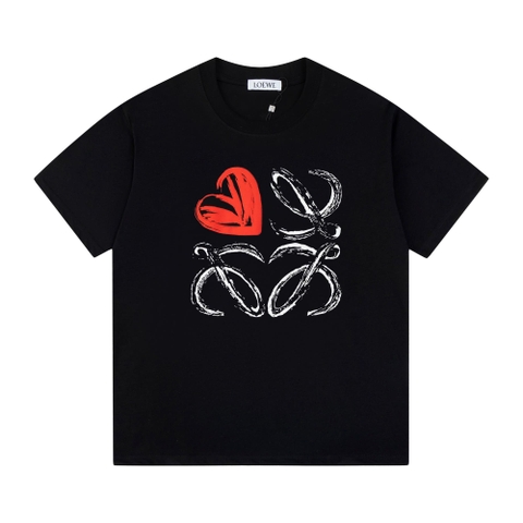 ÁO LOEWE T SHIRT MÀU ĐEN UNISEX