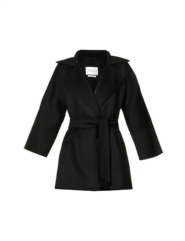 ÁO MAX MARA Jerry peak-lapels cashmere coat
