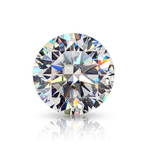 KIM MOISSANITE Màu trắng D VVS1 8 trái tim và 8 mũi tên Moissanite Diamond Round Cut(giá liên hệ)