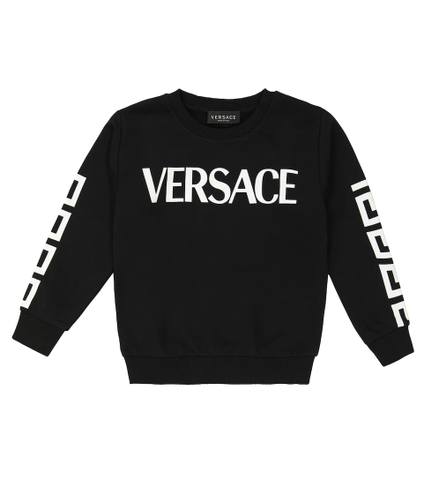 ÁO VERSACE KIDS Logo cotton sweatshirt 9 -12 years