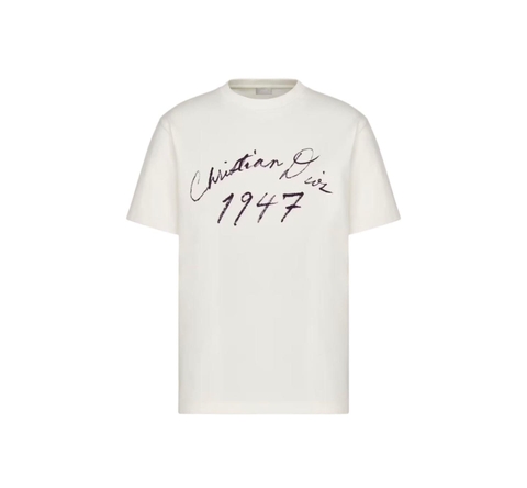 ÁO DIOR T SHIRT MÀU TRẮNG UNISEX