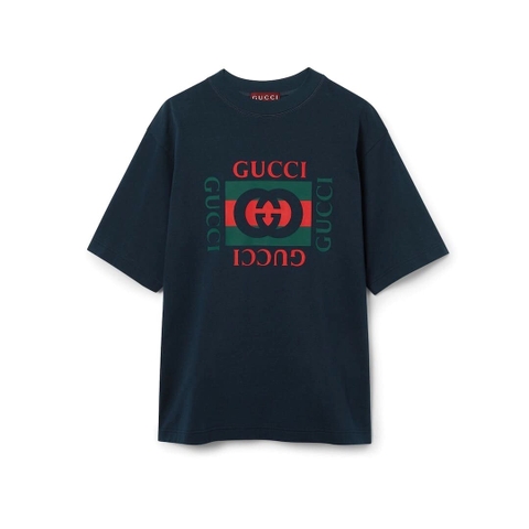 ÁO GUCCI LOGO GG T SHIRT BLACK