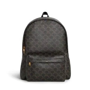 BALO Celine Medium Backpack in Triomphe Canvas and Calfskin