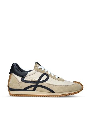 GIÀY LOEWE Flow Runner monogram leather and shell trainers