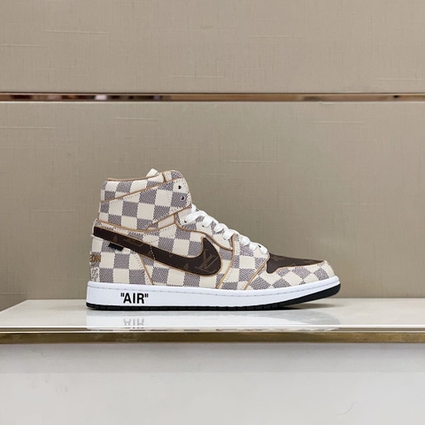 GIÀY LOUIS VUITTON NIKE AIR MONOGRAM SNEAKERS SHOES AAA