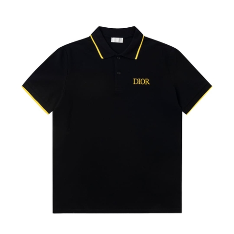 ÁO DIOR POLO SHIRT MÀU ĐEN UNISEX