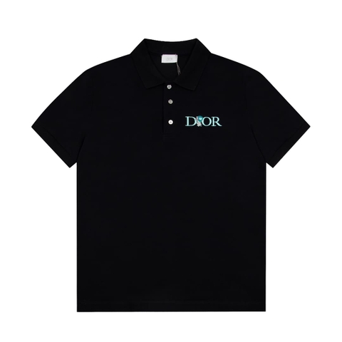 ÁO DIOR POLO SHIRT MÀU ĐEN UNISEX