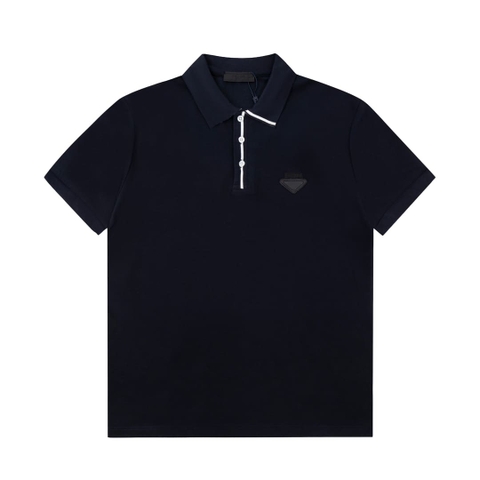 ÁO PRADA POLO SHIRT MÀU XANH UNISEX
