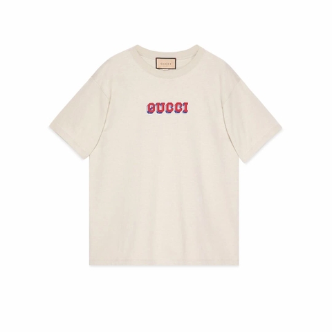 ÁO GUCCI GG T SHIRT MÀU KEM UNISEX