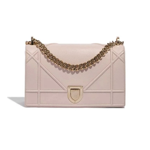 TÚI DIOR Diorama Medium Calf Rose