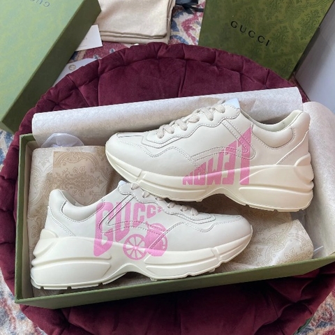 GIÀY GUCCI RHYTON GG ITALIA SNEAKERS SHOES UNISEX