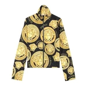 ÁO Versace Women Medusa Amplified Print Jacket