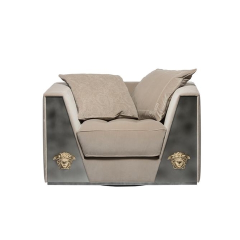 GHẾ DA VERSACE VIA GESU ARM CHAIR