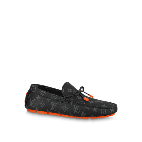 GIÀY LOUIS VUITTON LV DRIVER MOCCASIN BLACK