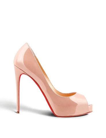 GIÀY CHRISTIAN LOUBOUTIN New Very Prive 120 patent-leather courts