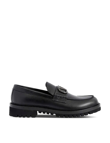 GIÀY VALENTINO GARAVANI VLOGO leather loafers