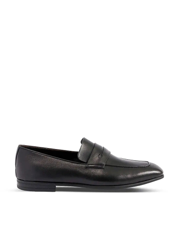 GIÀY ERMENEGILDO ZEGNA L'Asola leather penny loafers