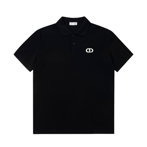 ÁO DIOR POLO SHIRT MÀU ĐEN UNISEX
