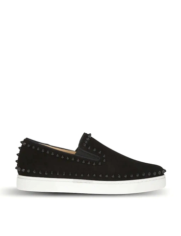 GIÀY CHRISTIAN LOUBOUTIN Pik Boat Flat veau velours