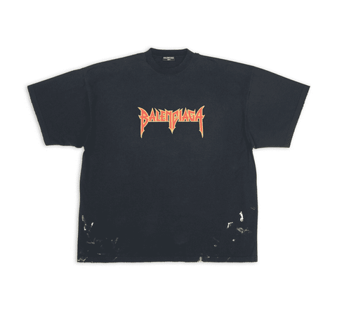 ÁO BALENCIAGA T SHIRT MÀU ĐEN UNISEX