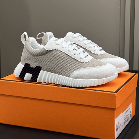 GIÀY HERMES BOUNCING SNEAKER LOW SPORTS GREY