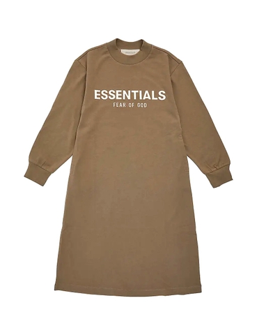 ÁO FOG X ESSENTIALS Kids ESSENTIALS relaxed-fit cotton-jersey dress 2-16 years
