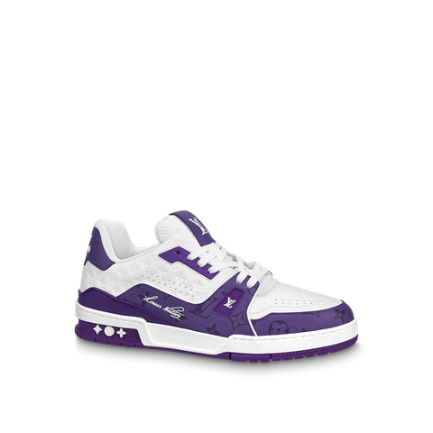 GIÀY LOUIS VUITTON LV TRAINER SNEAKER PURPLE