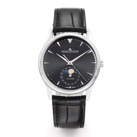 ĐỒNG HỒ Jaeger-LeCoultre Moon Phase Master White Gold Black Dial