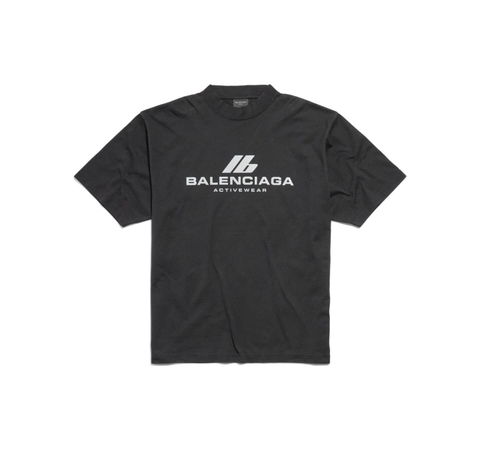 ÁO BALENCIAGA T SHIRT MÀU ĐEN UNISEX